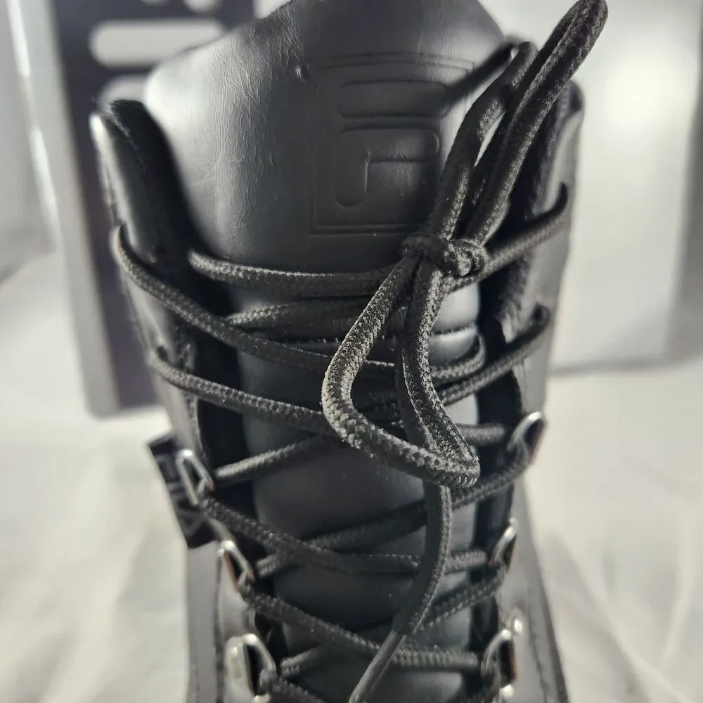 Fila Men's Sz 12 Weathertech Extreme Waterproof Duck Boots Black - Used w/ Box